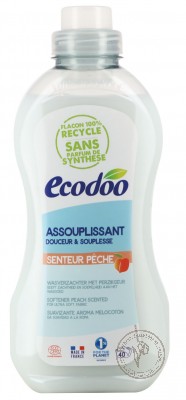 Ecodoo Кондиционер для белья с ароматом персика, 1 л.