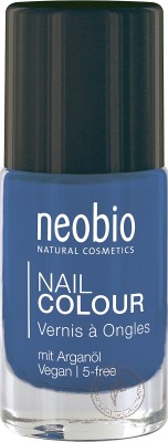 Neobio Лак для ногтей №08 *Сияющий синий*, 8 мл.