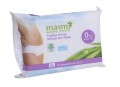 Masmi Органические влажные салфетки для интимной гигиены, 20 шт.